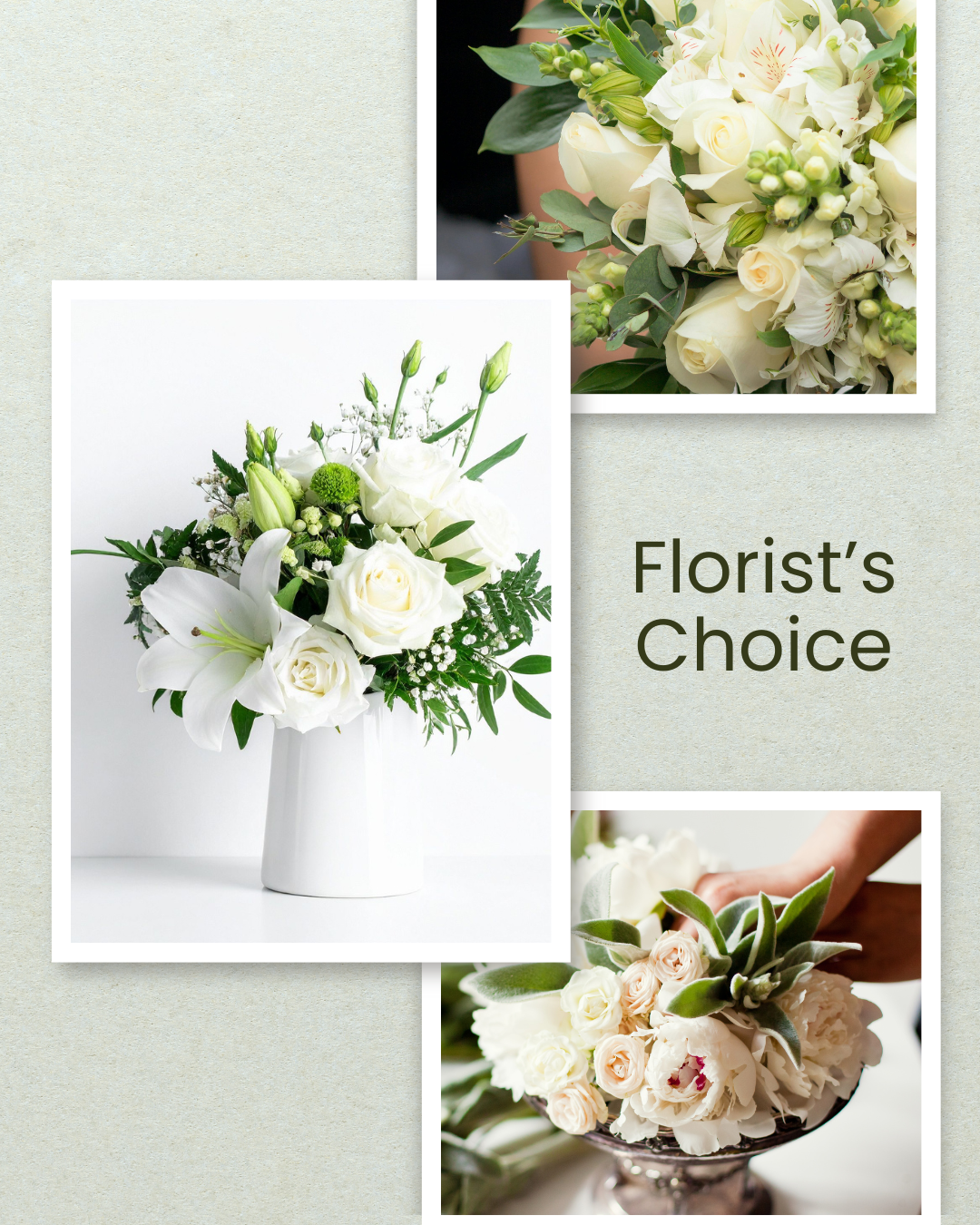 Florist’s Peaceful Arrangement