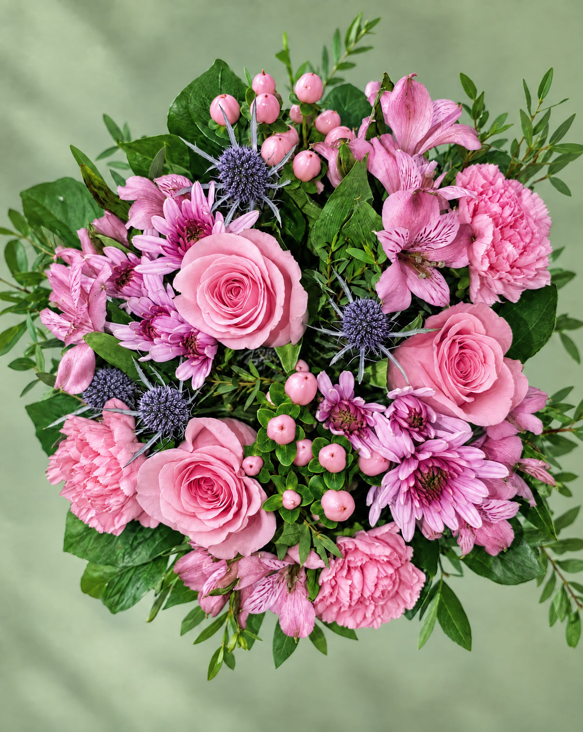 Colour Splash Handtied Bouquet - Vase NOT Included