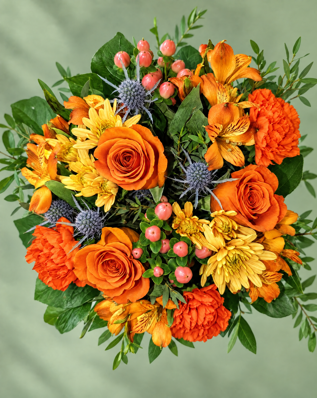 Colour Splash Handtied Bouquet - Vase NOT Included