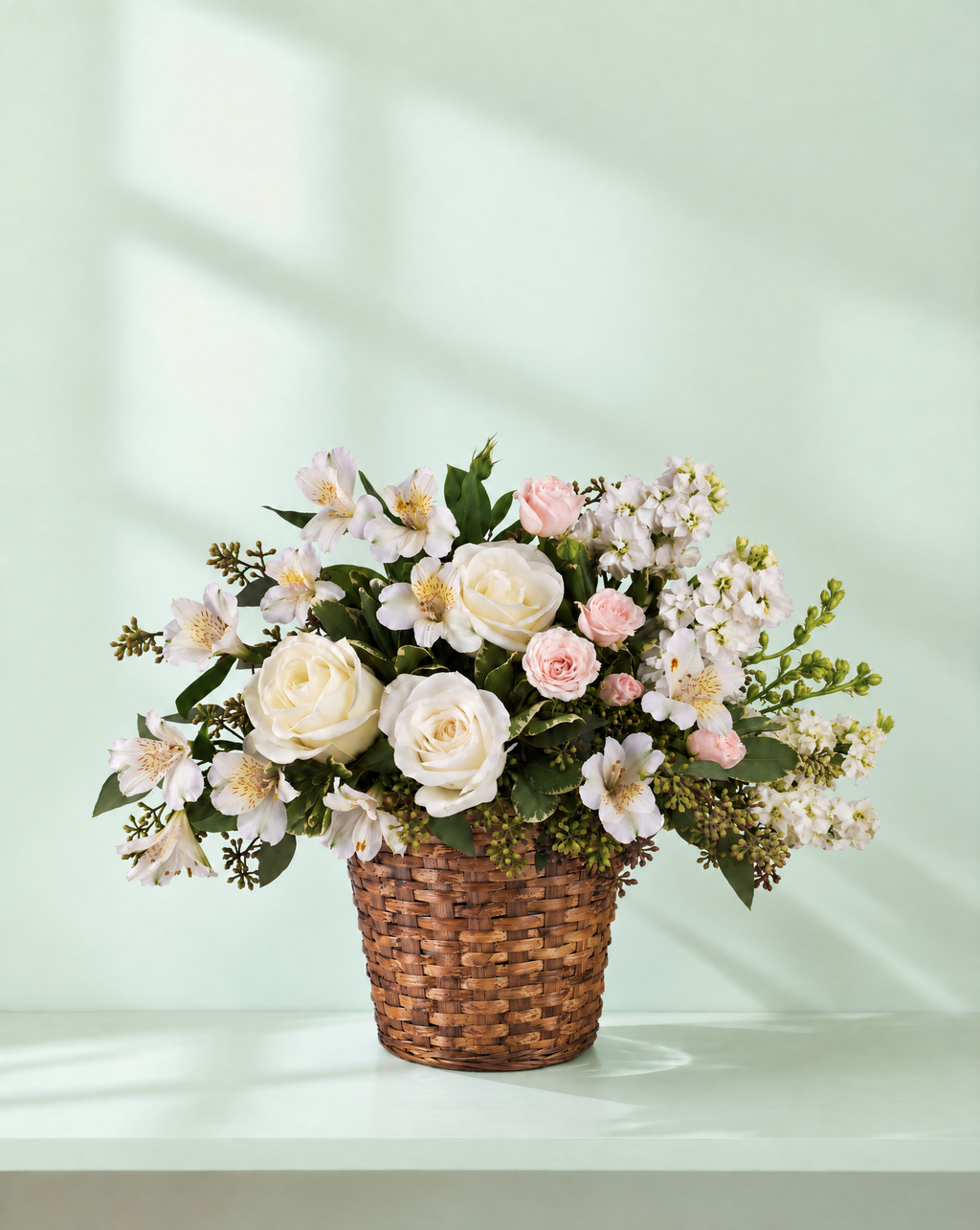 Gentle Blossoms Basket