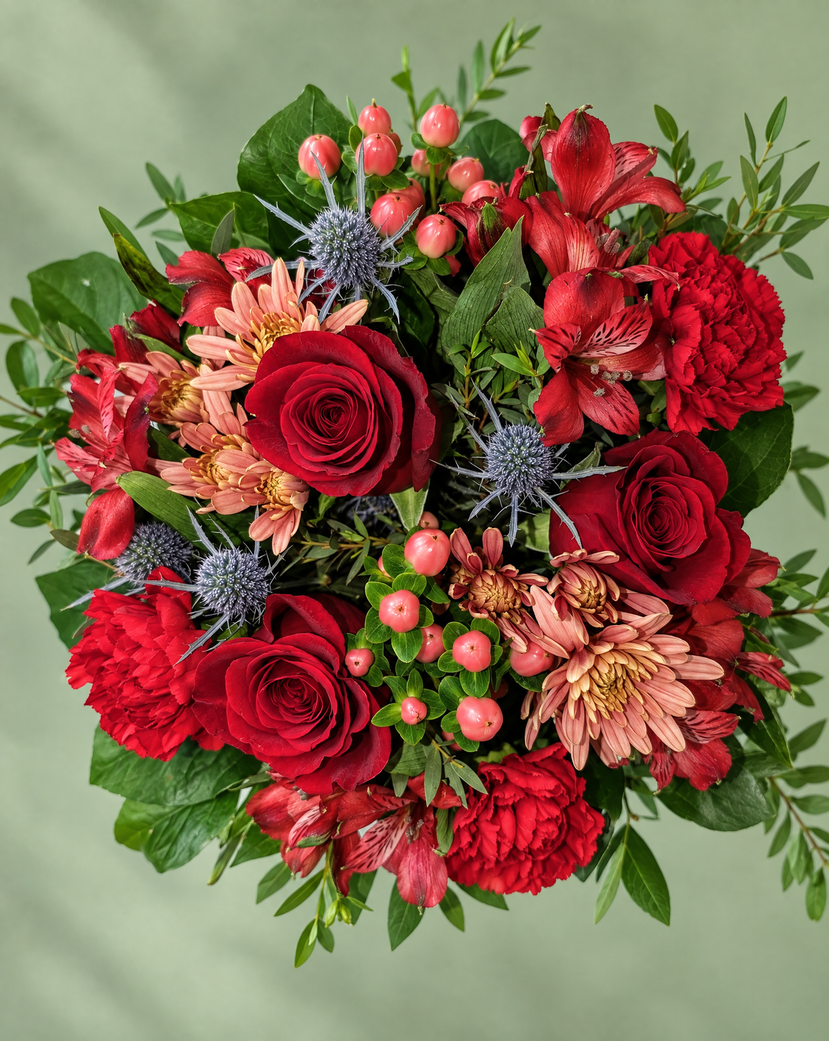 Colour Splash Handtied Bouquet - Vase NOT Included